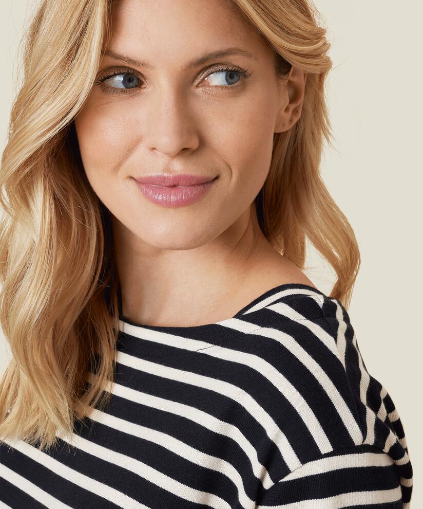 DACEYA JERSEY T-SHIRT, Black