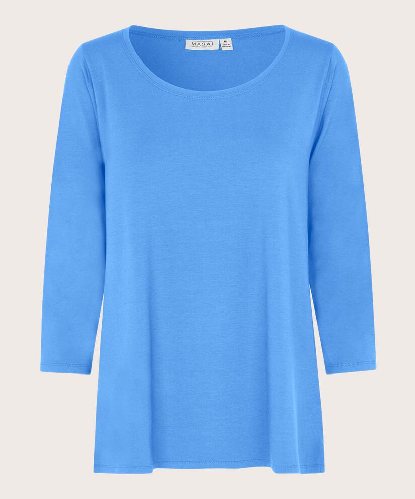 Shirt mit rundem Hals, Ultramarine
