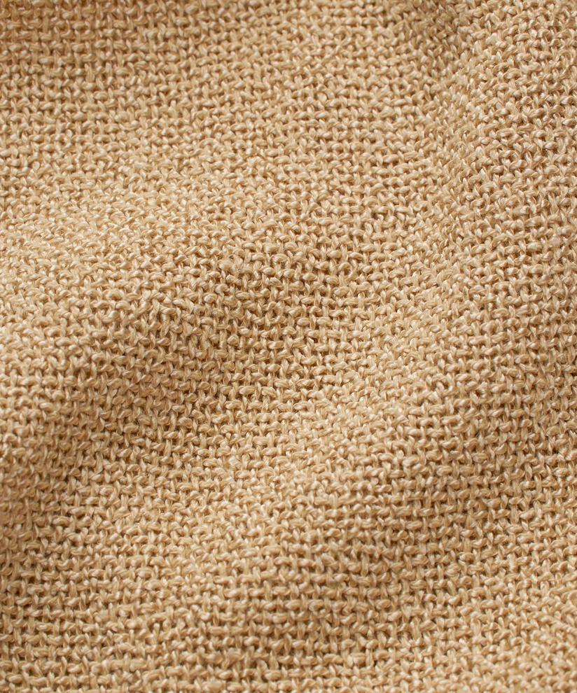 Lange, Offene Bouclé-weste, Safari