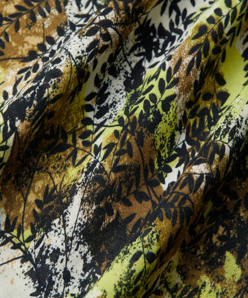 Kleid aus helltransparenter Viskose, Green Sheen