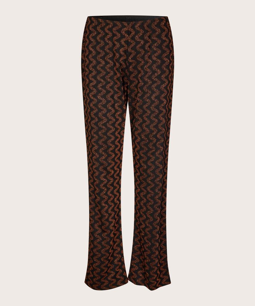 Jerseyhose mit Glitzerstreifen, Picante