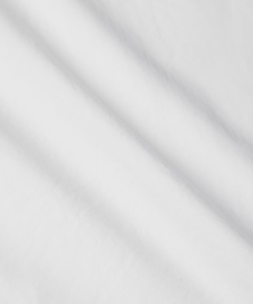 ärmelloses Baumwollhemd mit Bindebändern, White