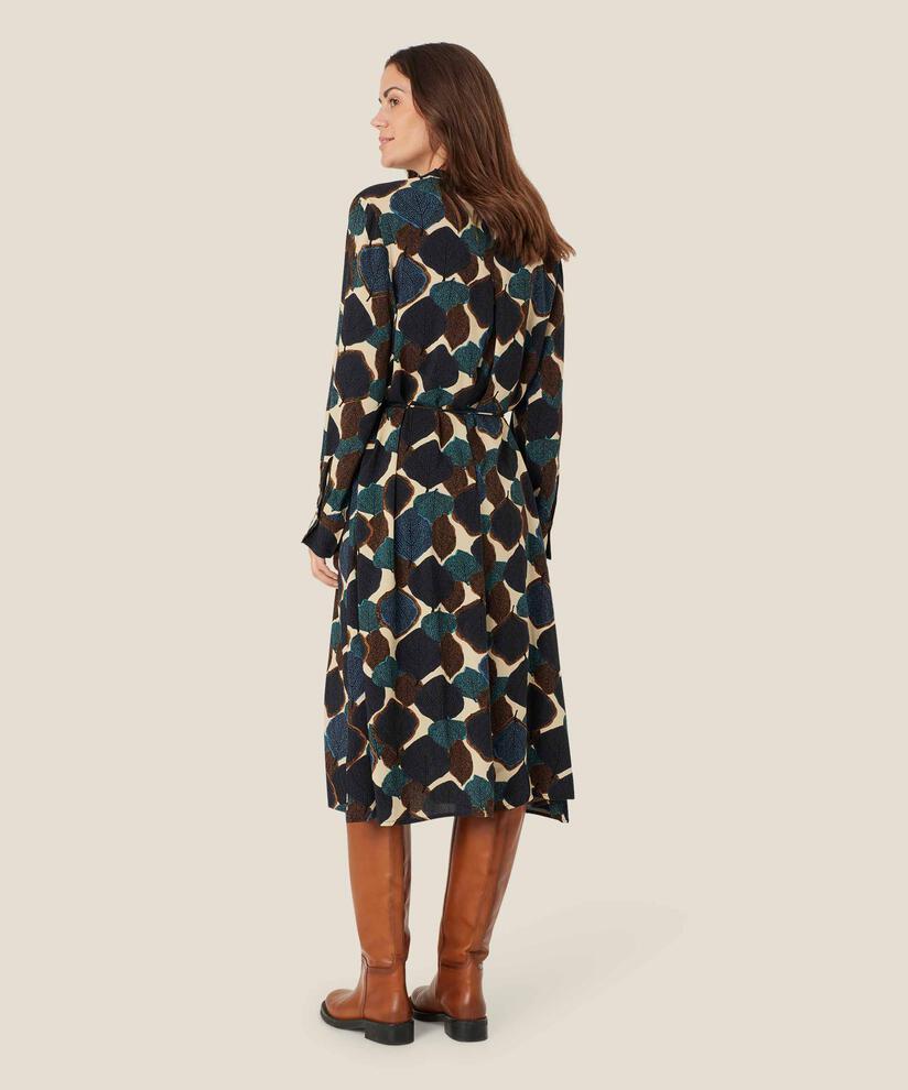 Hemdkleid mit abnehmbarem Gürtel, Chipmunk