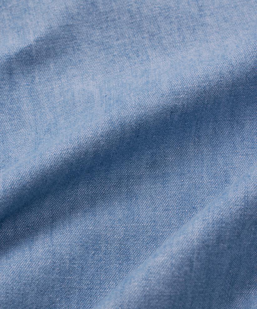 weiche Denimhose mit elastischem Bund mit Bindeband, Blue Denim