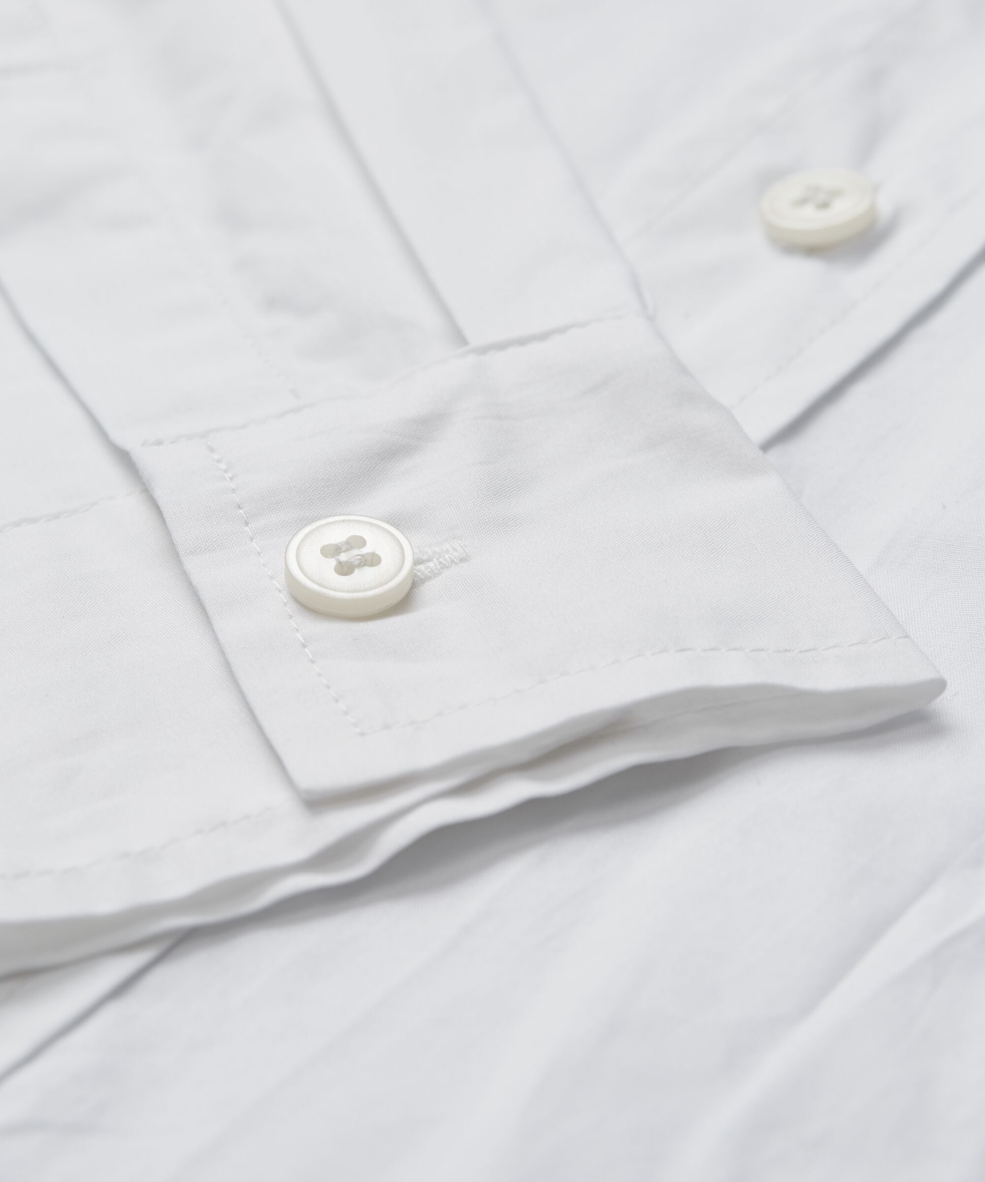 Button-Down-Hemdbluse aus Baumwolle, White