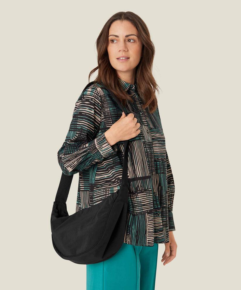 Tasche mit verstellbarem Schultergurt, Black