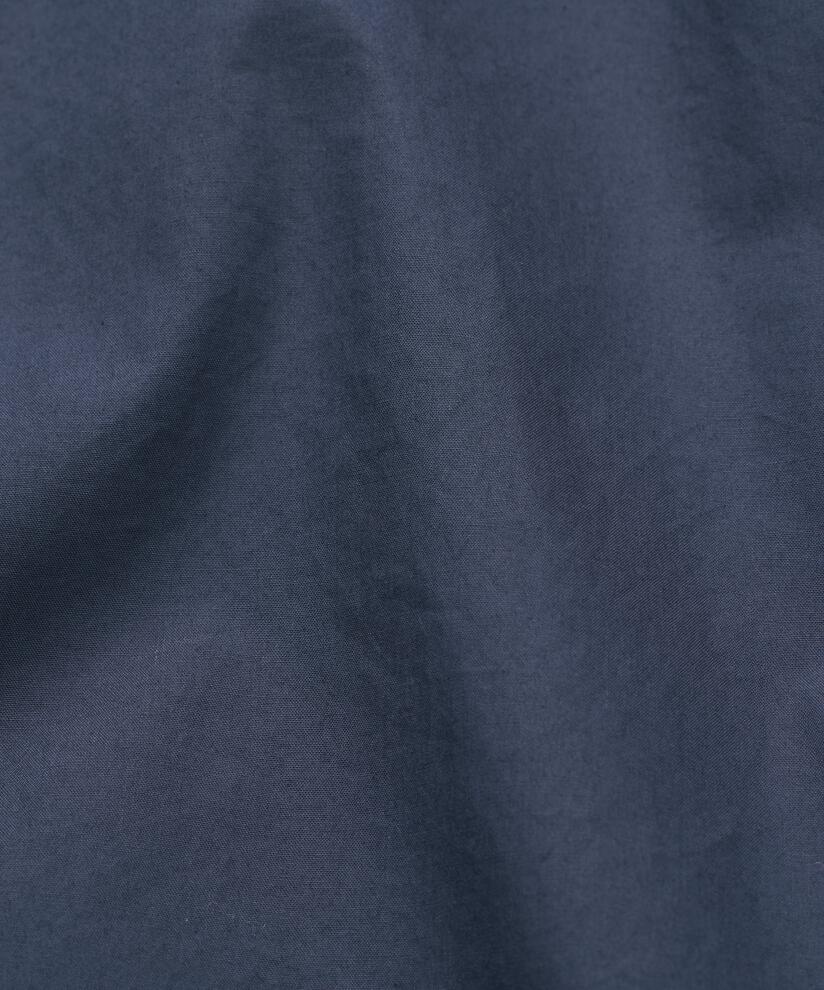 Baumwollshirt mit Kontrastnähten an den Ärmeln, Mood Indigo