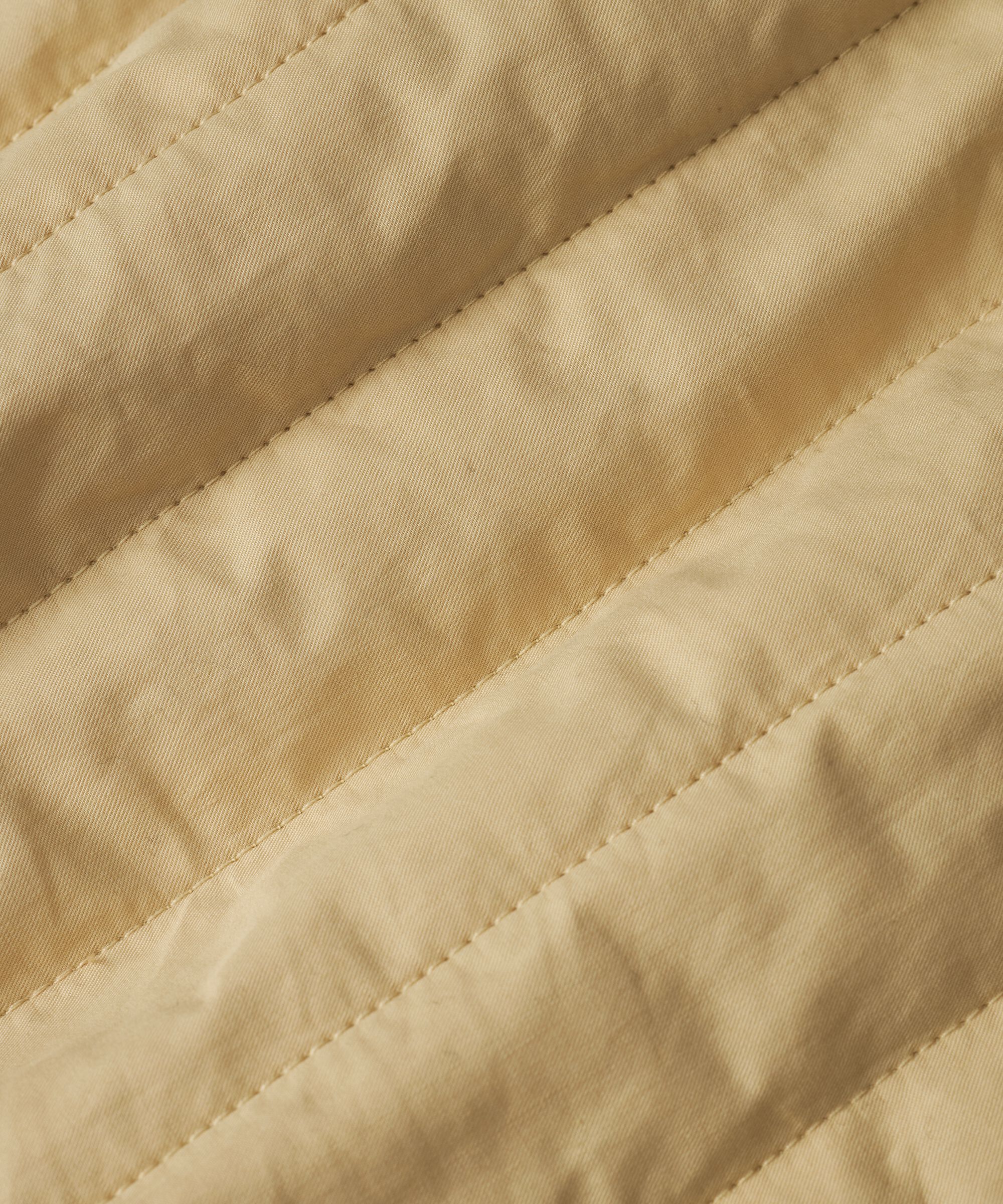 Steppweste mit Rundhalsausschnitt, Pale Khaki