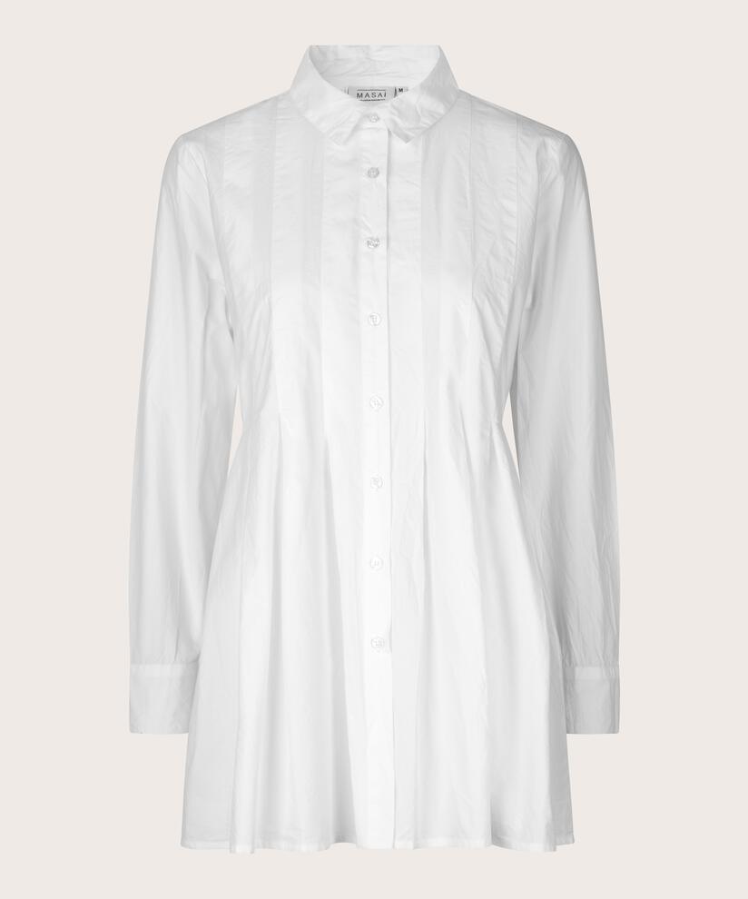 Indila Hemdbluse, White