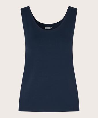 weiches Jersey-Tanktop, Navy
