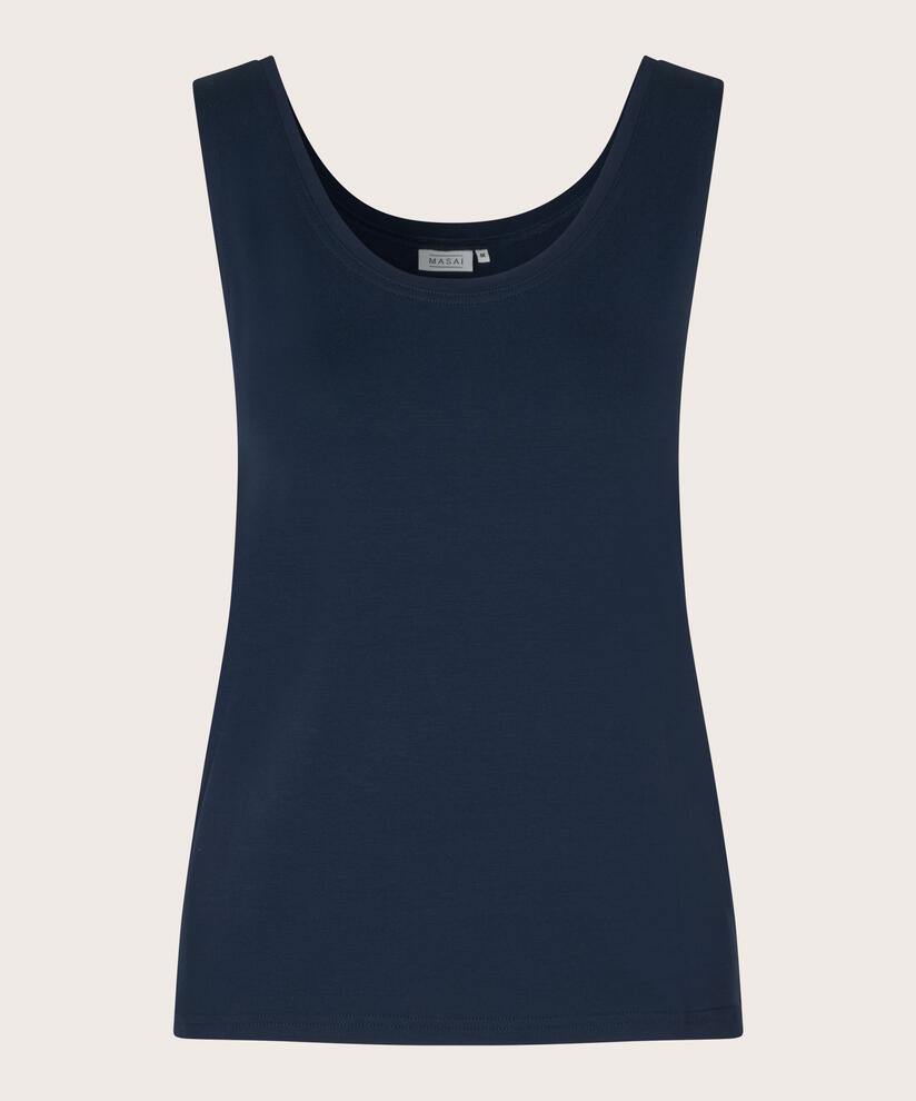 weiches Jersey-Tanktop, Navy
