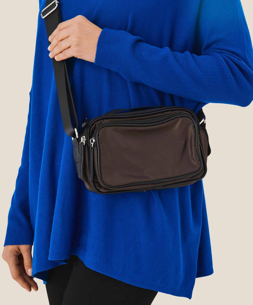 Nylontasche mit Reißverschluss, Coffee Bean