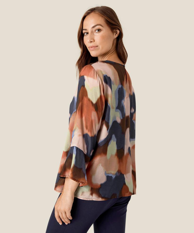 Bicca Bluse, Rose Smoke