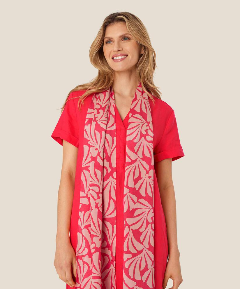 Tuch Aus Viskose, Hibiscus