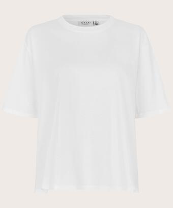 T-shirt Mit Rundhals, White
