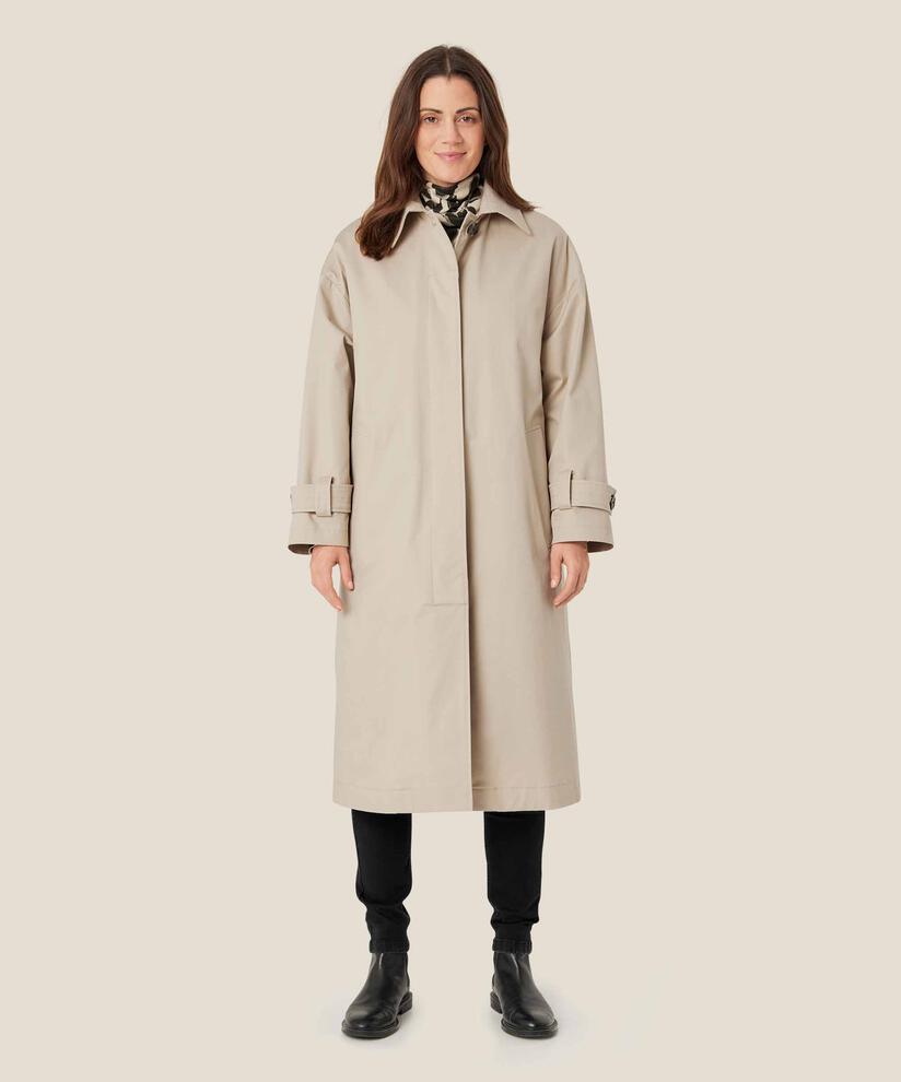 Mantel mit Gürtel und herausnehmbarem Futter, Pure Cashmere