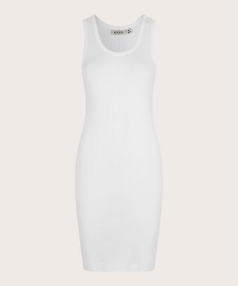 enganliegender Petticoat aus Jersey, White