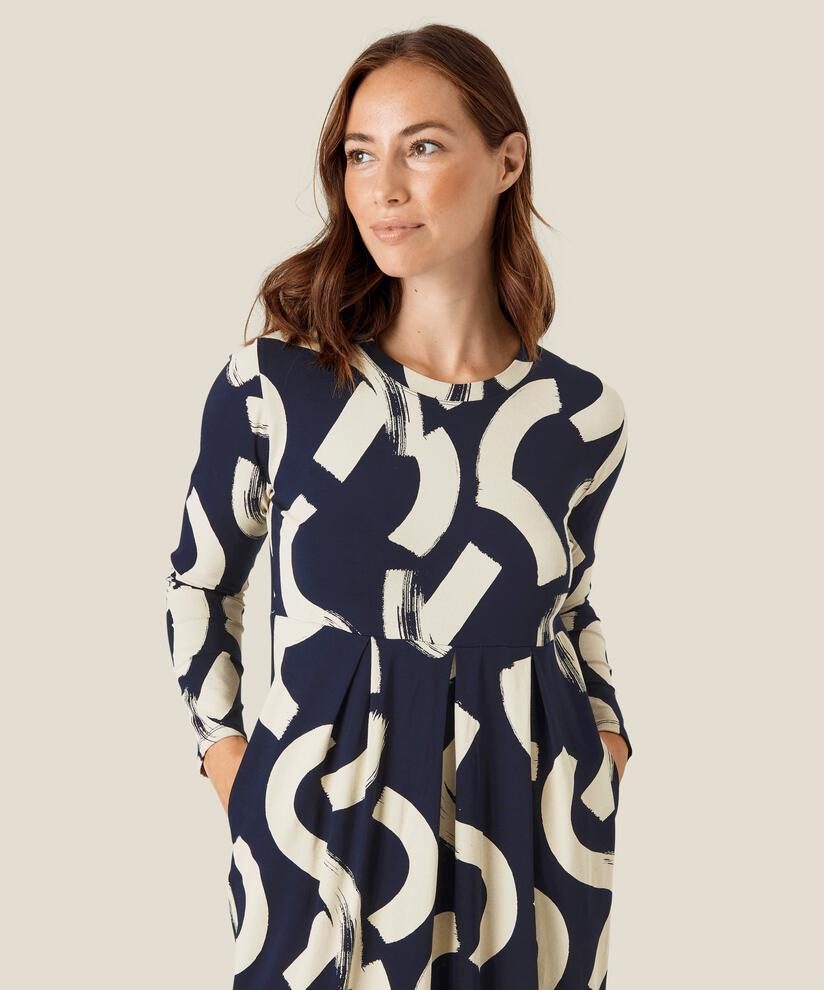Namo JERSEY Kleid, Navy