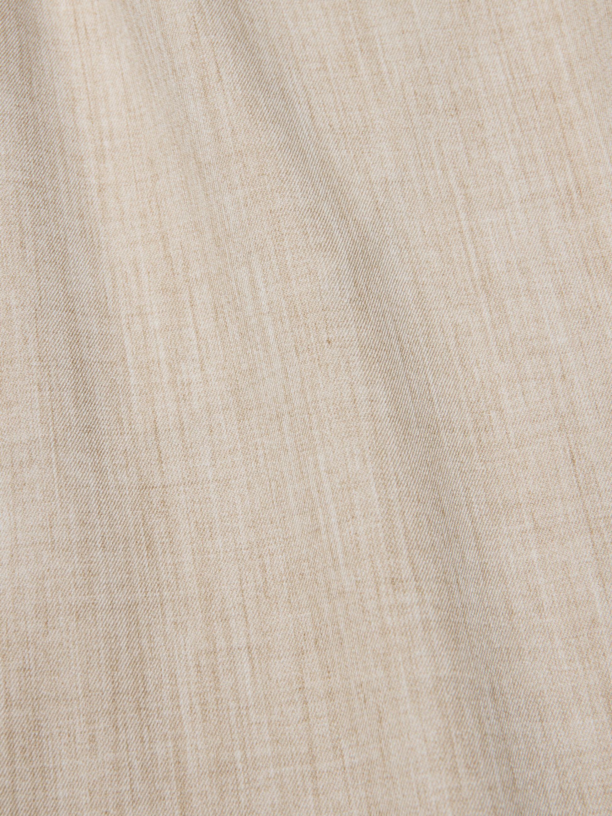 Gewebte Hose Mit Stretch Und Knopfdetail Am Bein, White Pepper