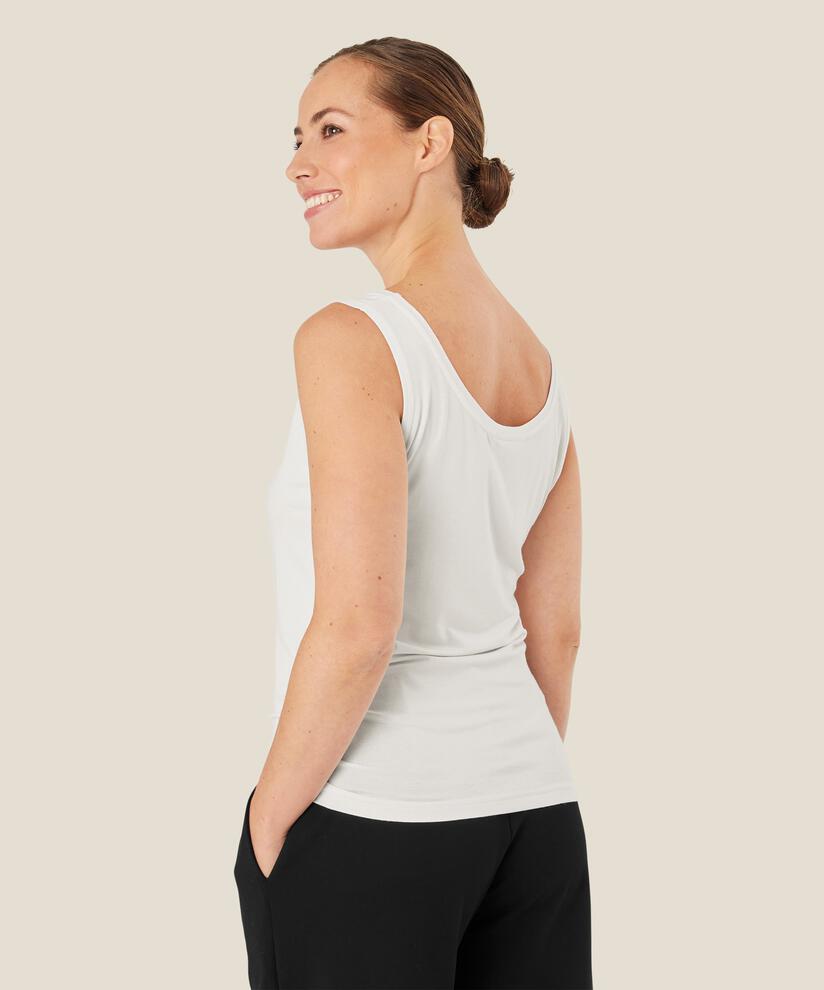 weiches Jersey-Tanktop, Cream