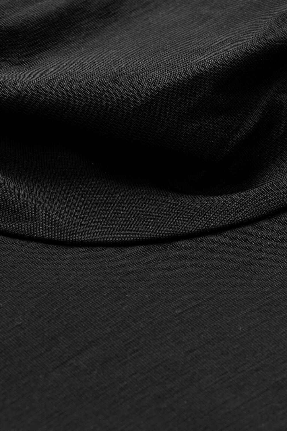 Rollkragenshirt aus Lyocell-Mix, Black