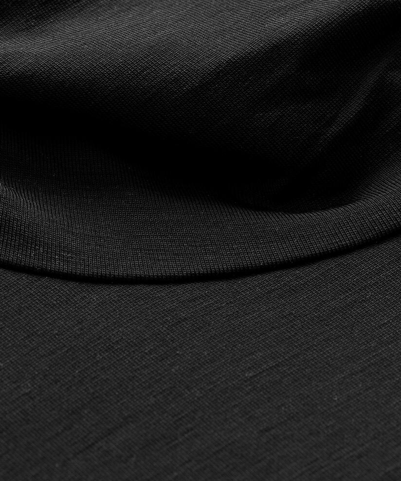 Rollkragenshirt aus Lyocell-Mix, Black