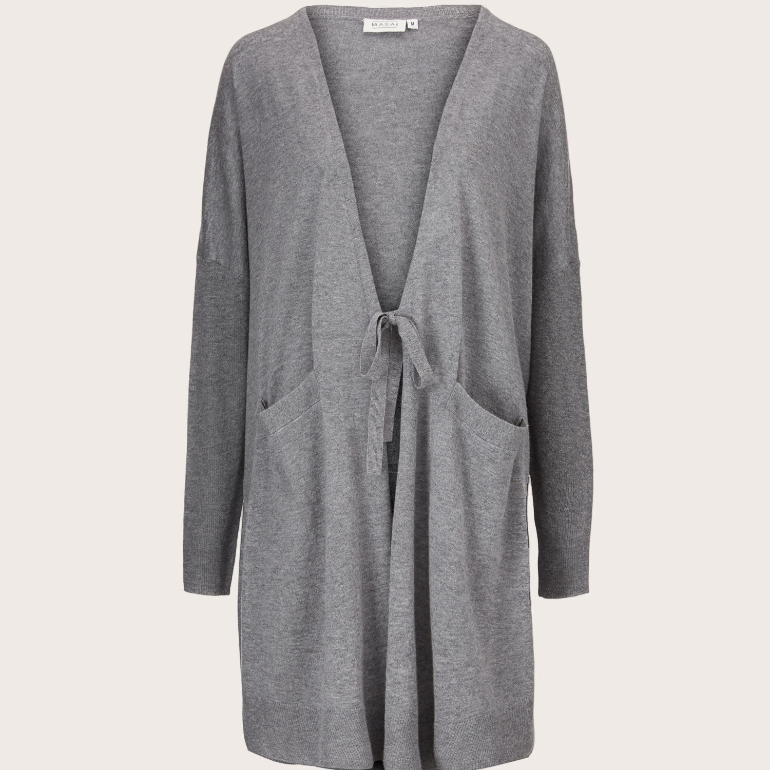 LUCYY CARDIGAN, M. Grey mel.