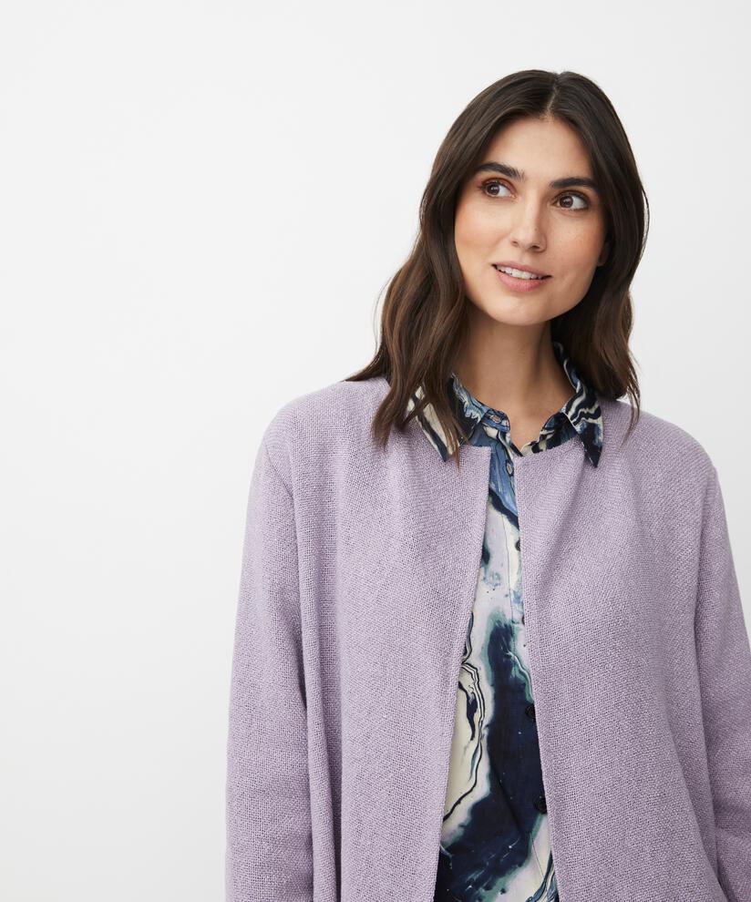 Kurze Jacke Aus Bouclé, Wisteria