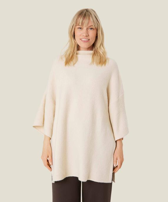 Strickpullover mit weiten Ärmeln, Fog