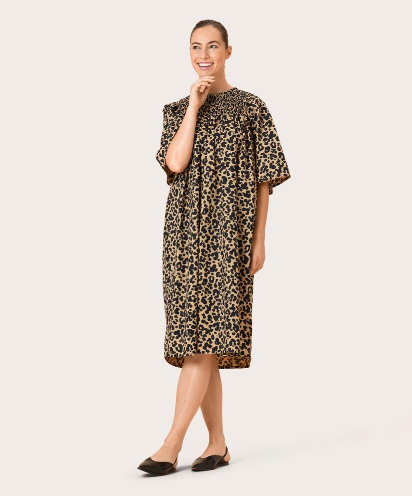 NIRASSA KLEID, Pale Khaki