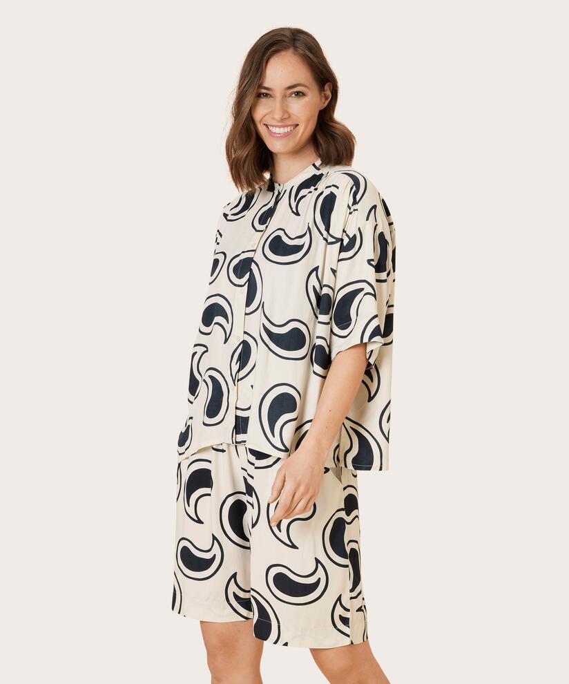 IRMA HEMDBLUSE, Black