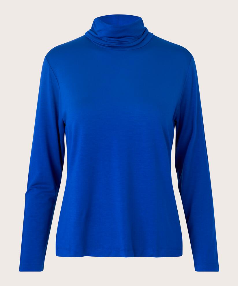 Rollkragenshirt aus Lyocell-Mix, Surf the web