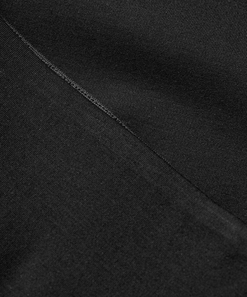 Kurzer Jerseyrock mit Stretch, Black