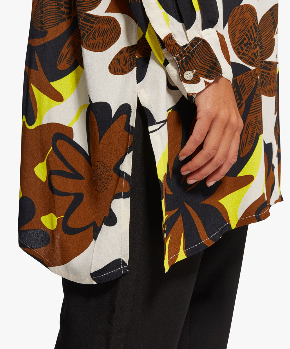 ILTA HEMDBLUSE, Green Sheen