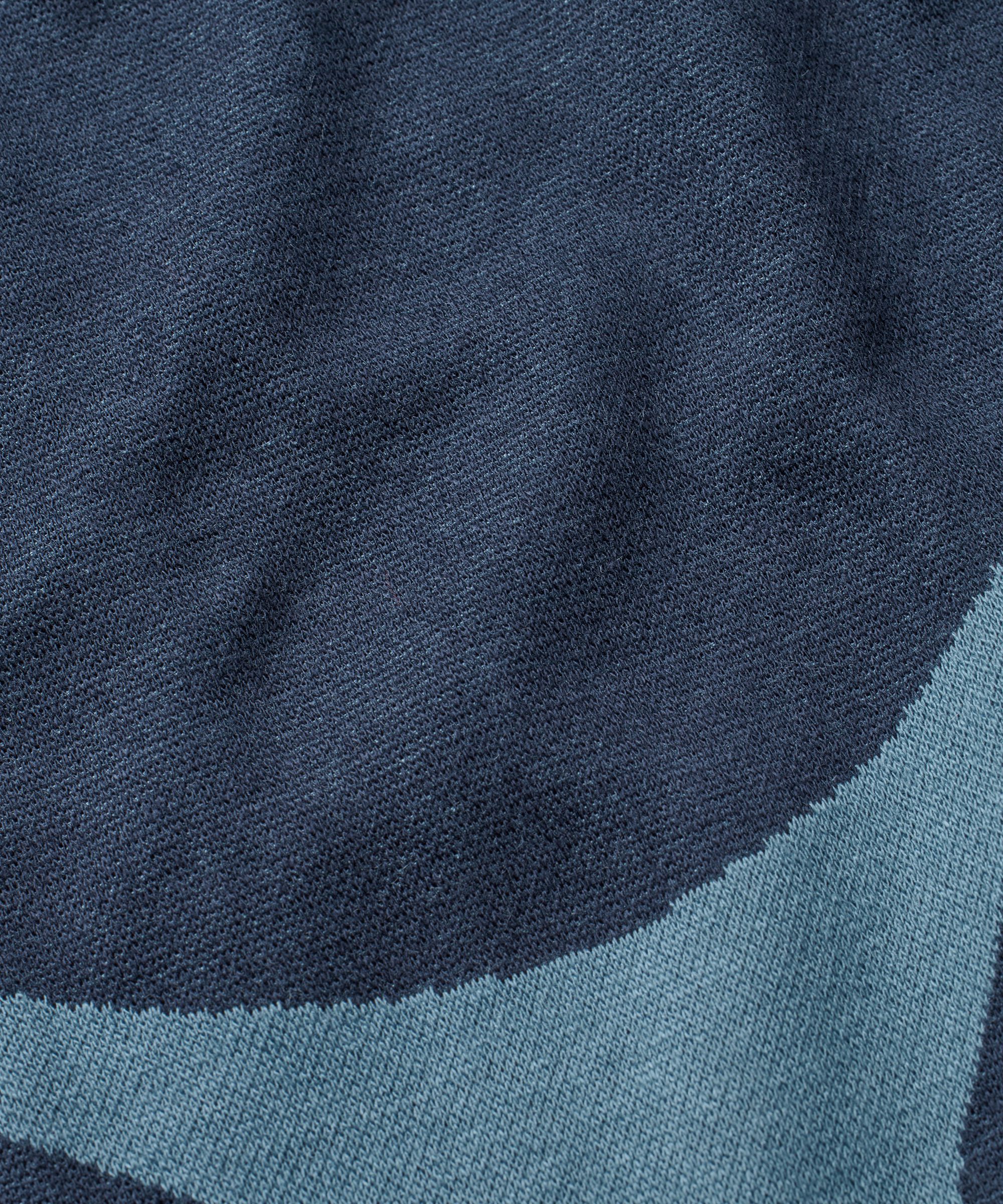 Tulpenkleid Aus Jersey Mit Knöpfen, Proven Blue