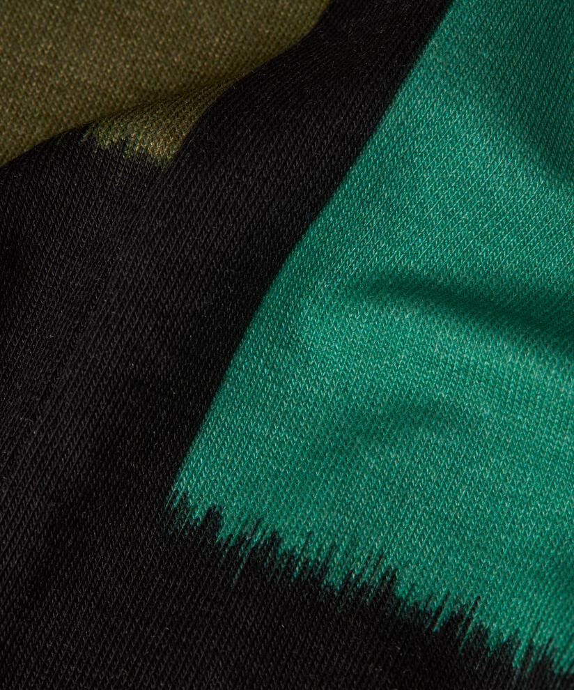 Bedrucktes T-Shirt mit Rundhalsausschnitt, Green Spruce