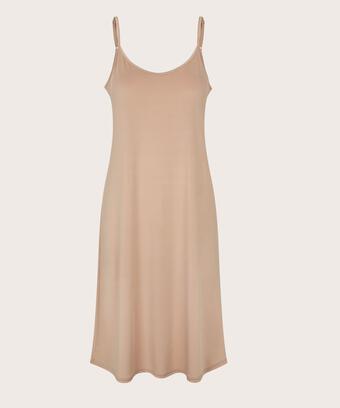 Unterkleid mit verstellbaren Trägern, Natural