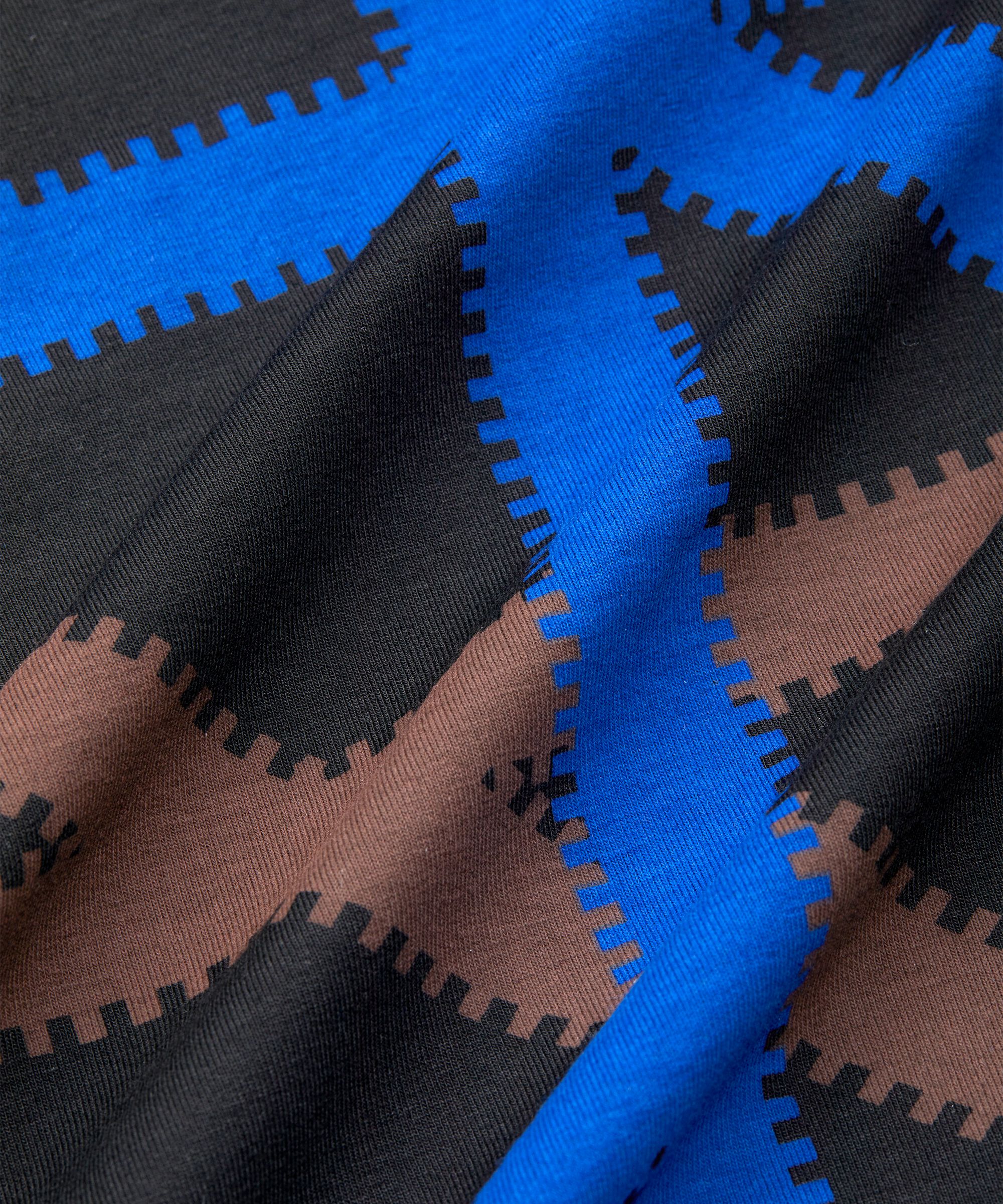 gemustertes Jersey-Hemdkleid, Surf the web