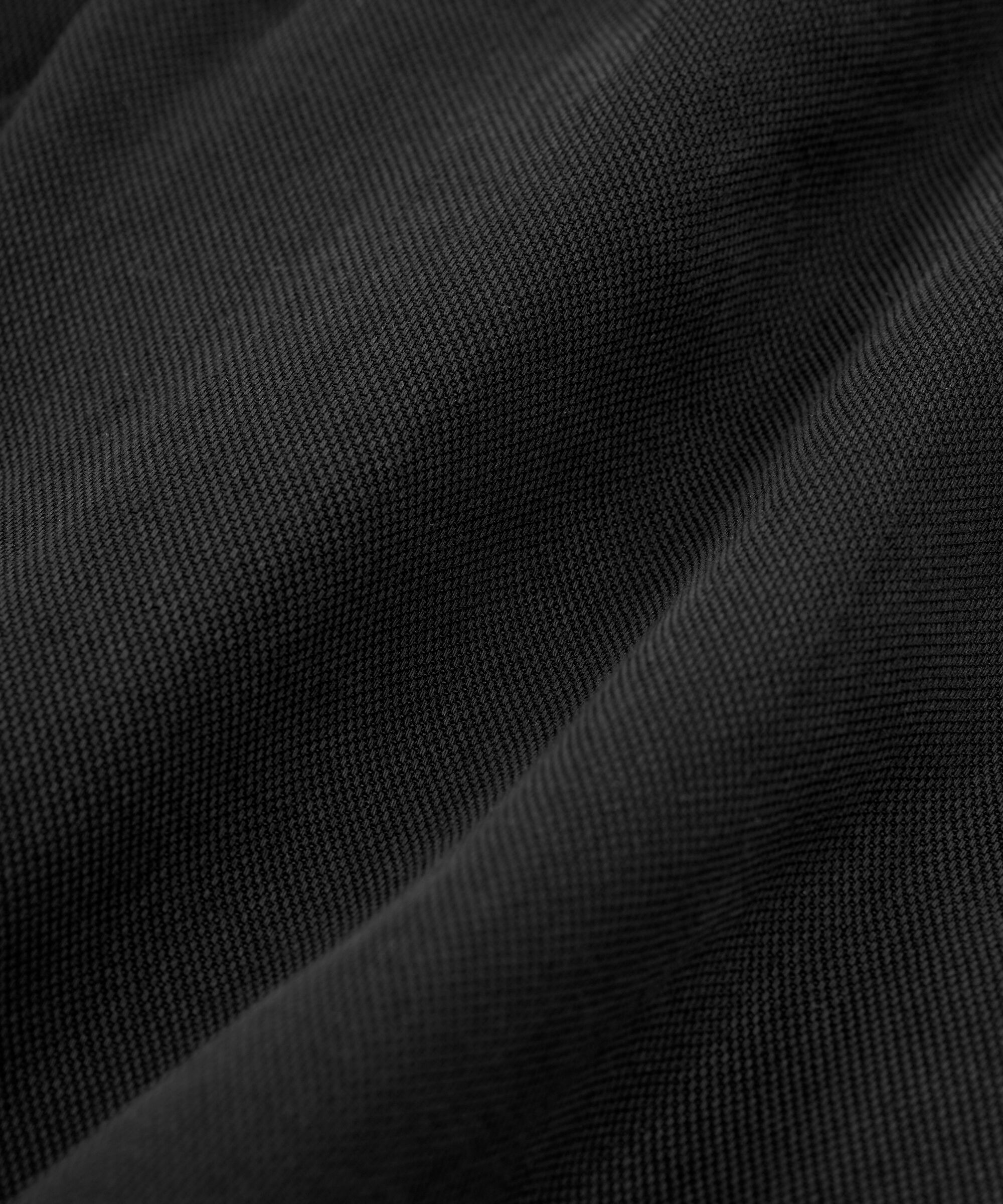 Jacke mit Taschen und Bindebändern in der Taille, Black