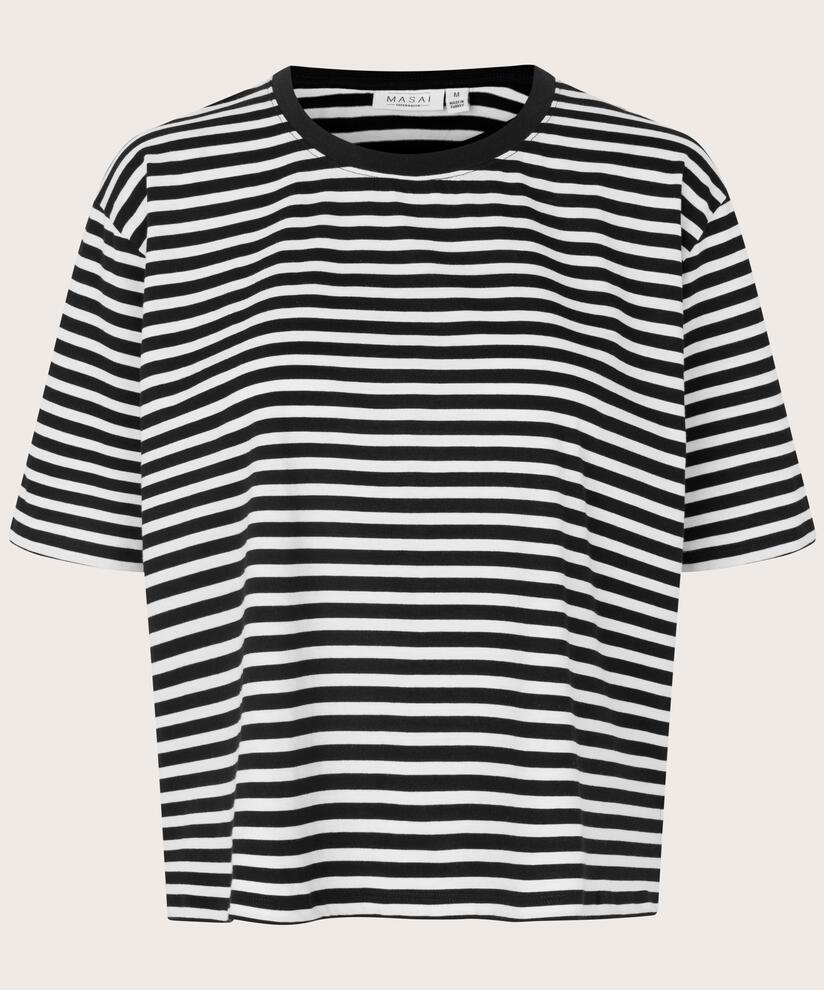 T-shirt Mit Rundhals, Black