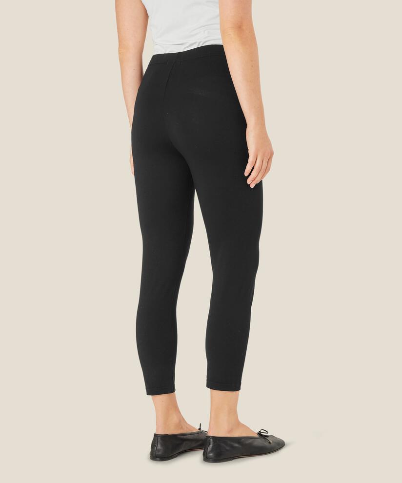 Weiche Jersey-leggings, Black
