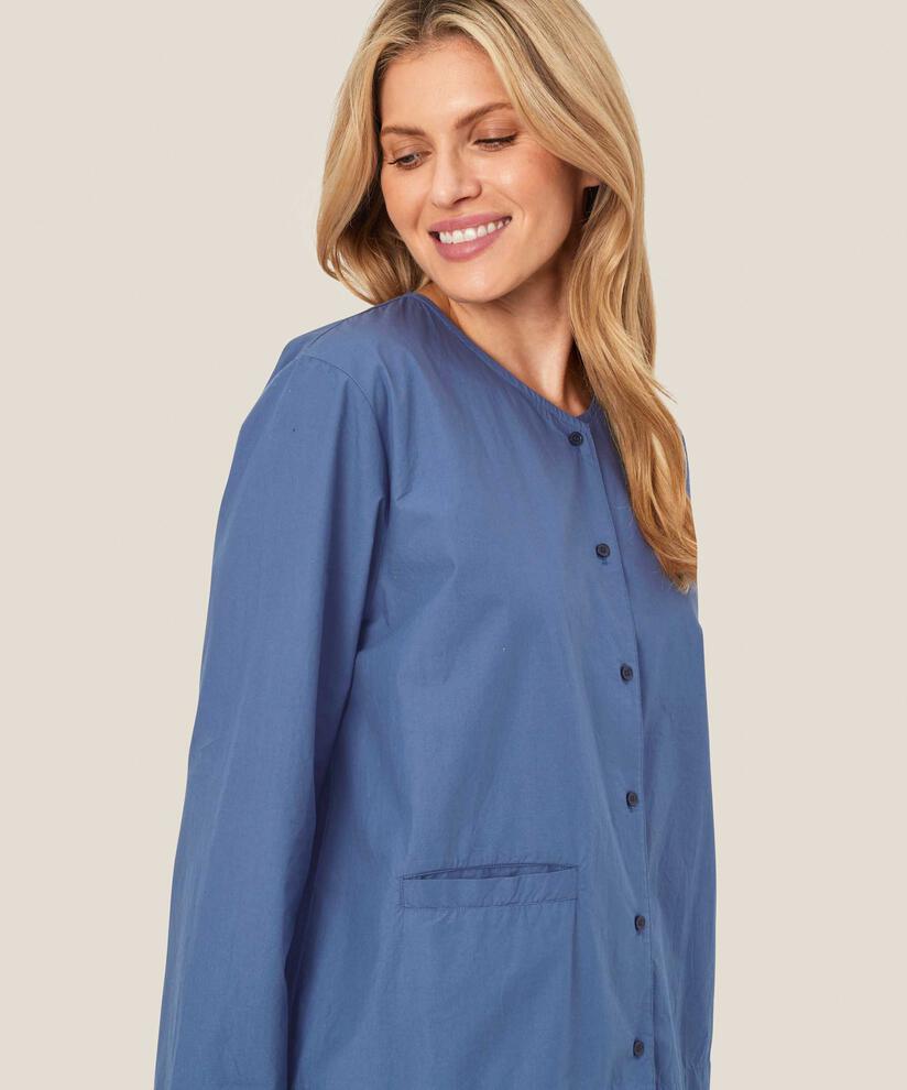 Durchgeknöpfte Hemdjacke aus Baumwolle, Sargasso Sea