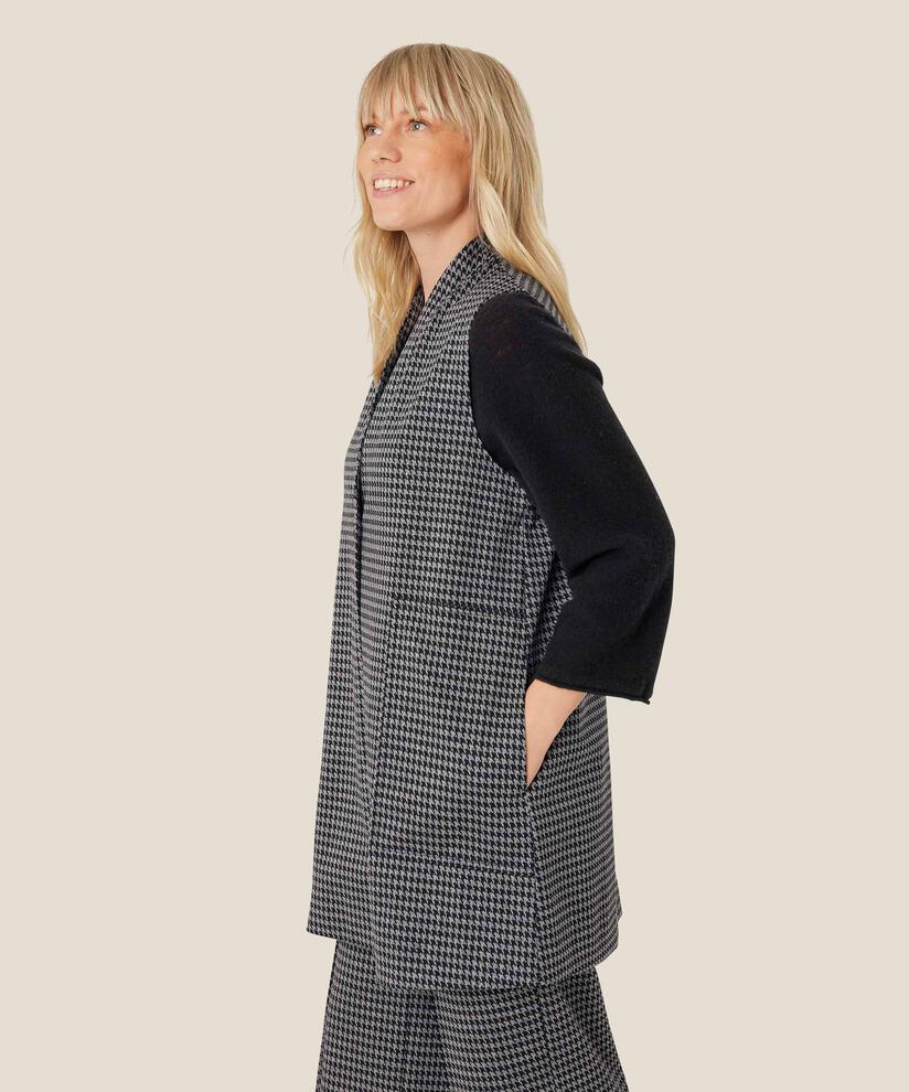 Jerseyweste mit Eingrifftaschen, Black