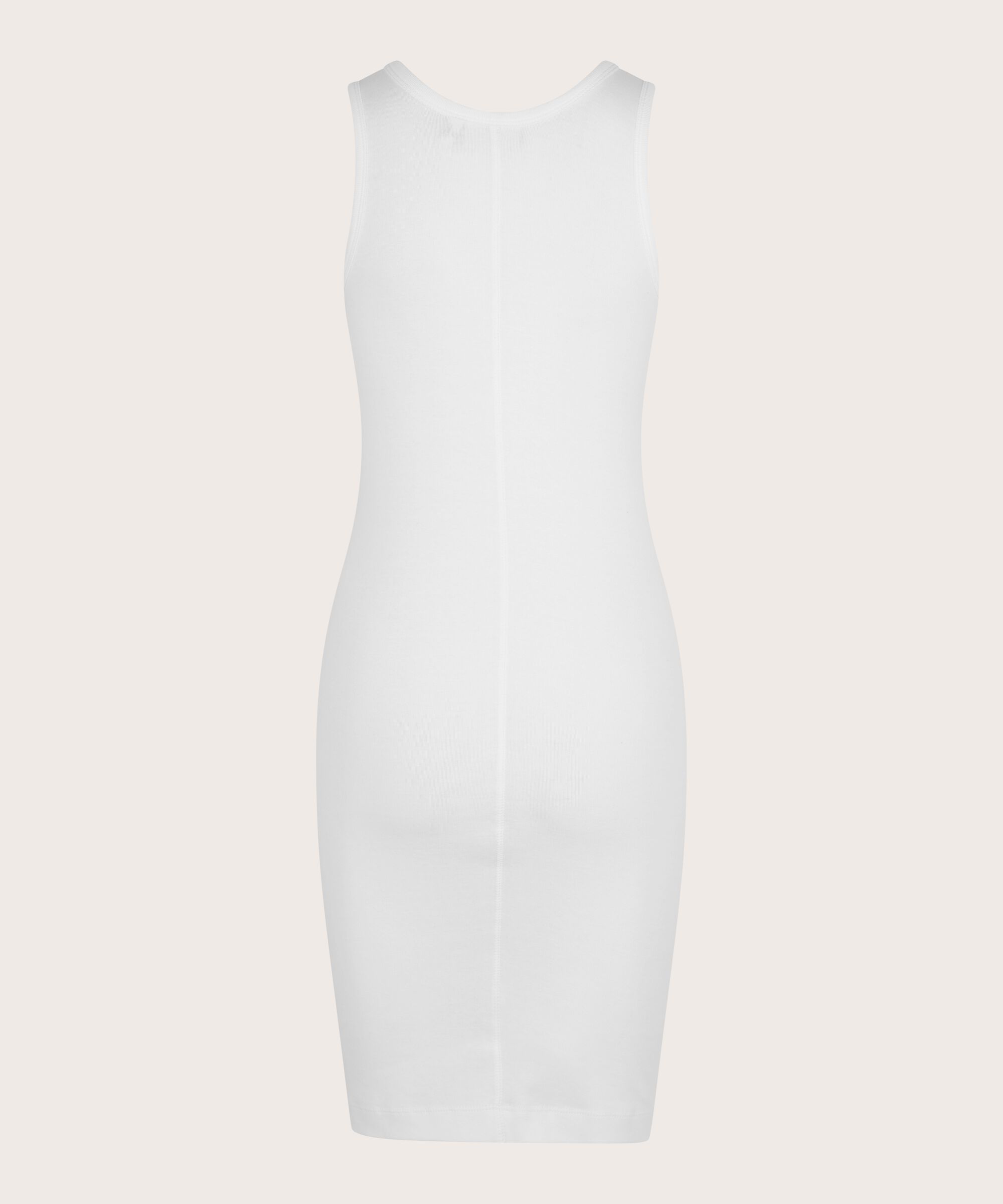 enganliegender Petticoat aus Jersey, White
