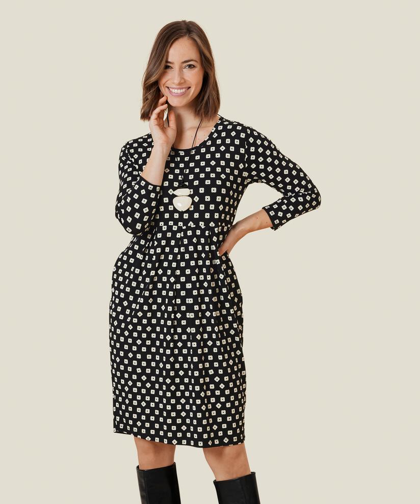 NOMA JERSEY KLEID, Black