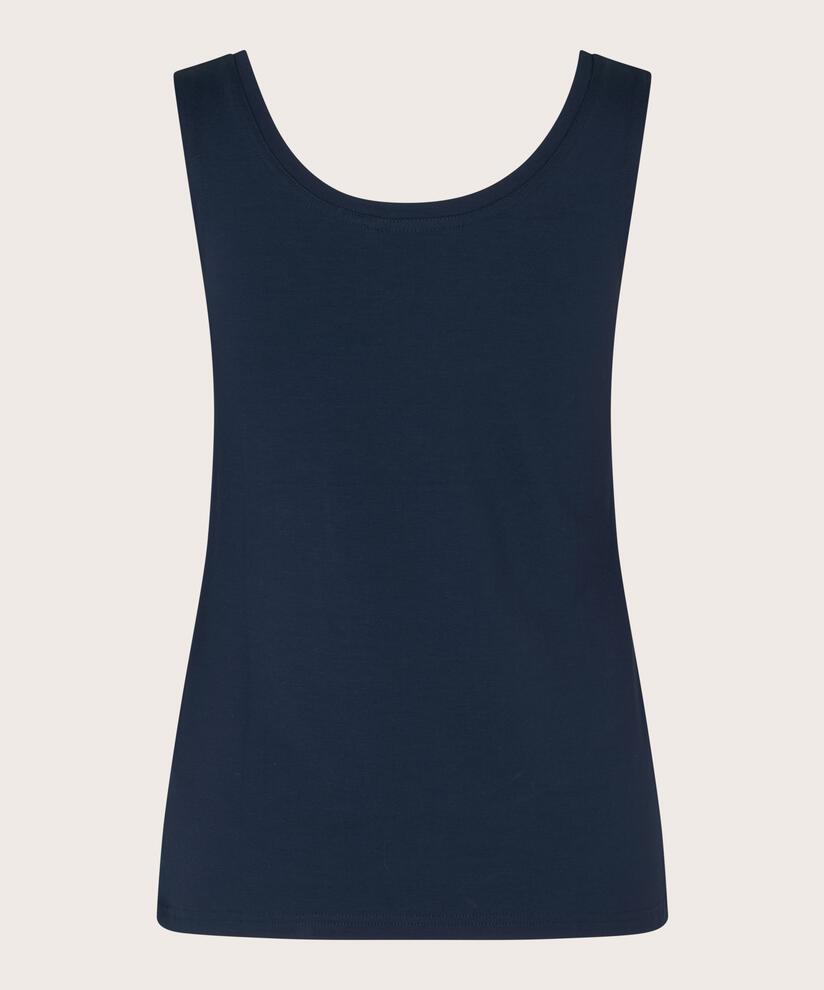 weiches Jersey-Tanktop, Navy
