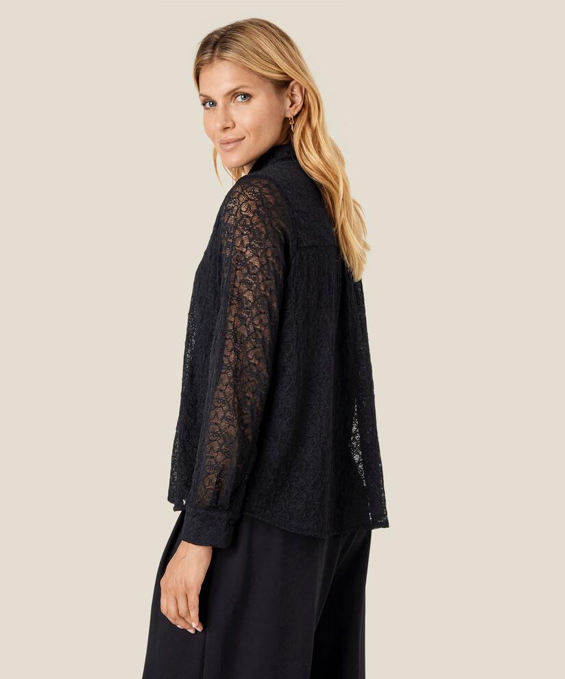 Isma Hemdbluse, Black