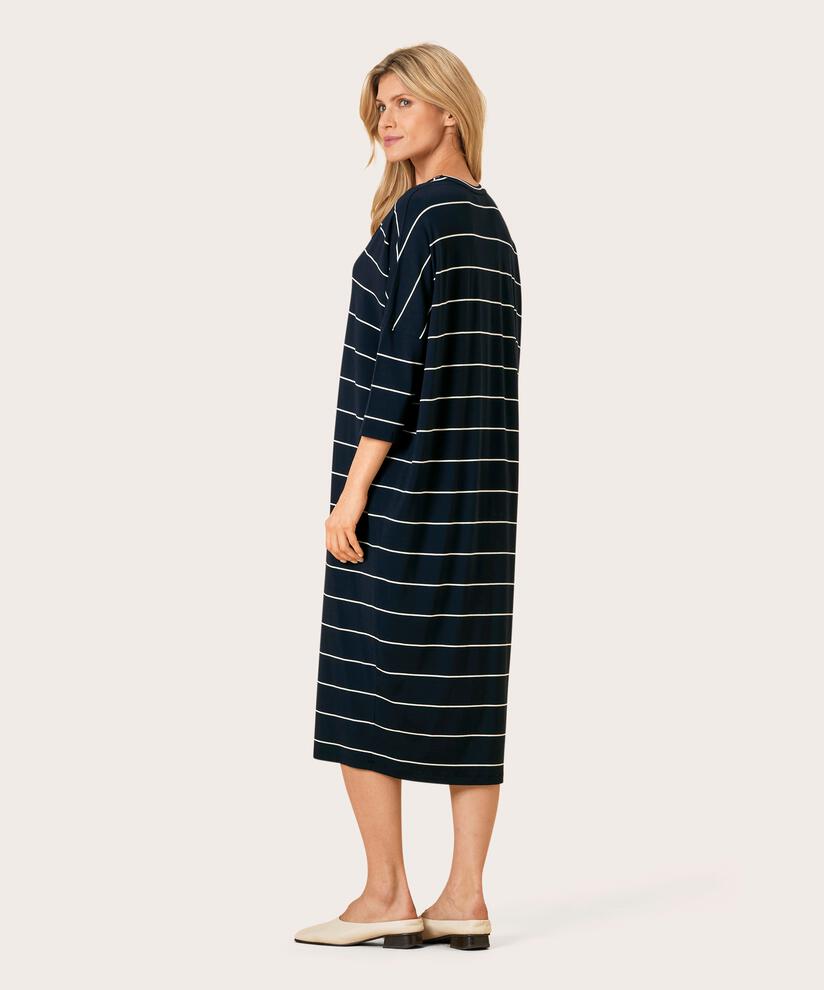 NYRINI JERSEY KLEID, Navy