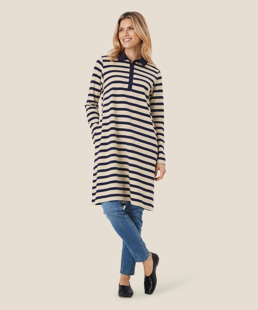 Nukaba JERSEY Kleid, Maritime Blue, hi-res