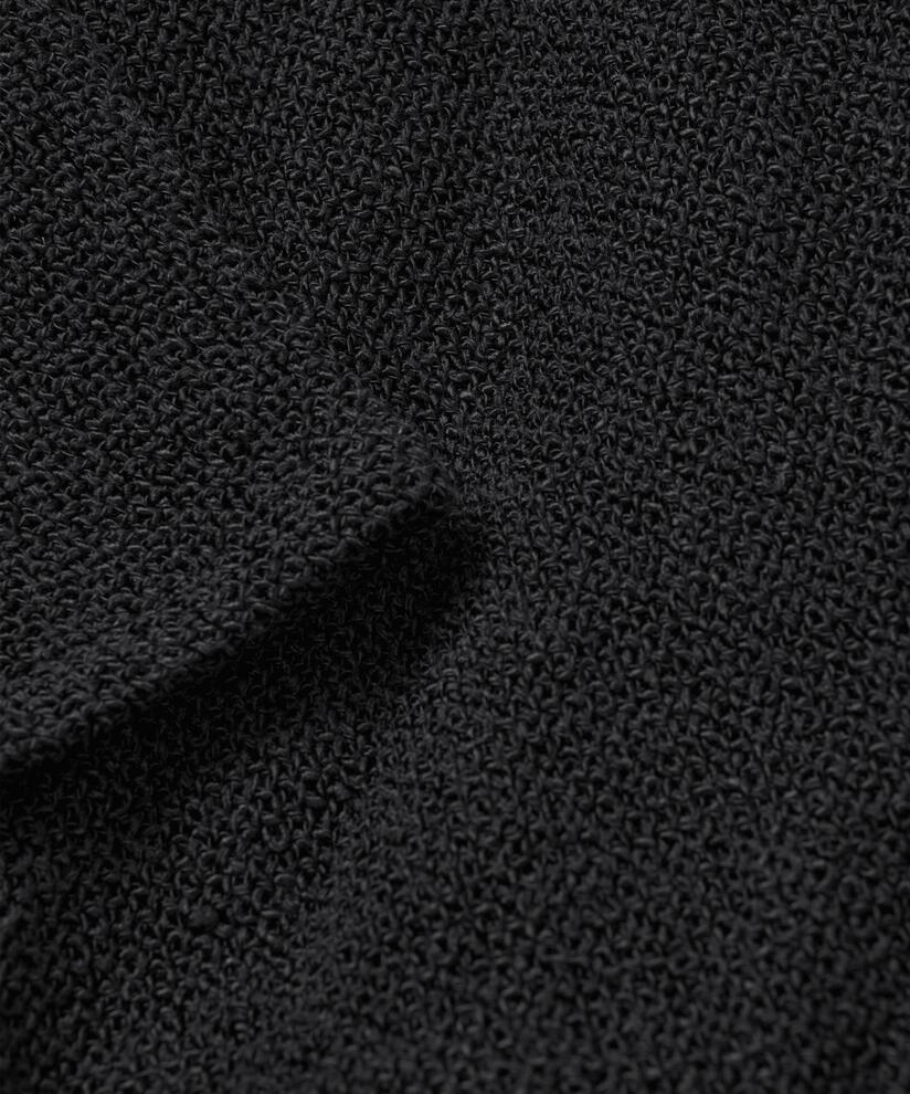 Kurze Jacke Aus Bouclé, Black
